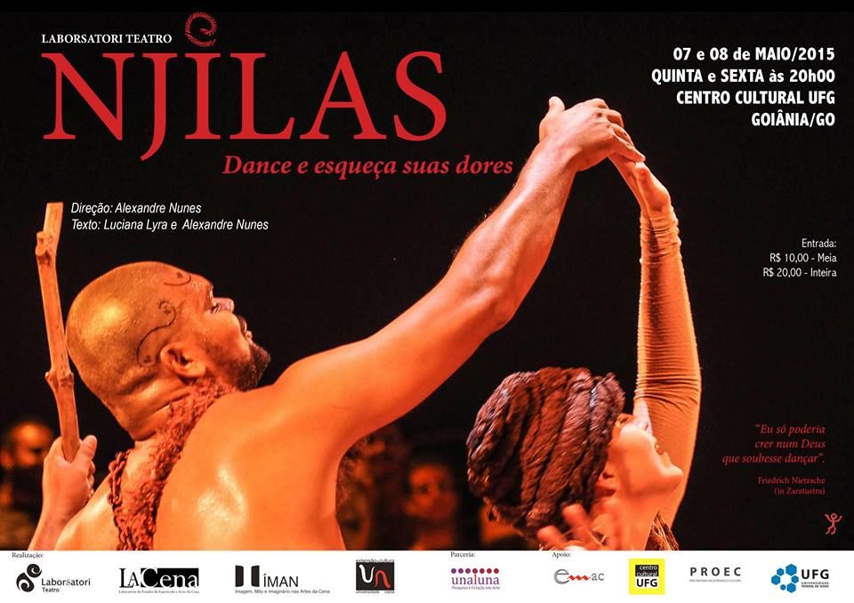 espetáculo Dance e Esqueça Suas Dores, do grupo Njilas