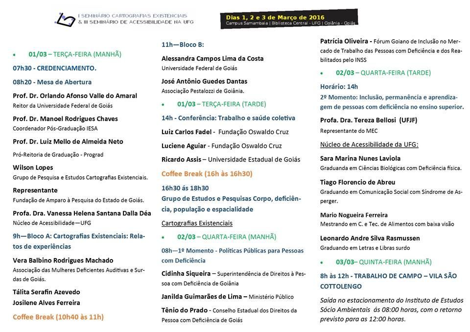 Programação acessibilidade