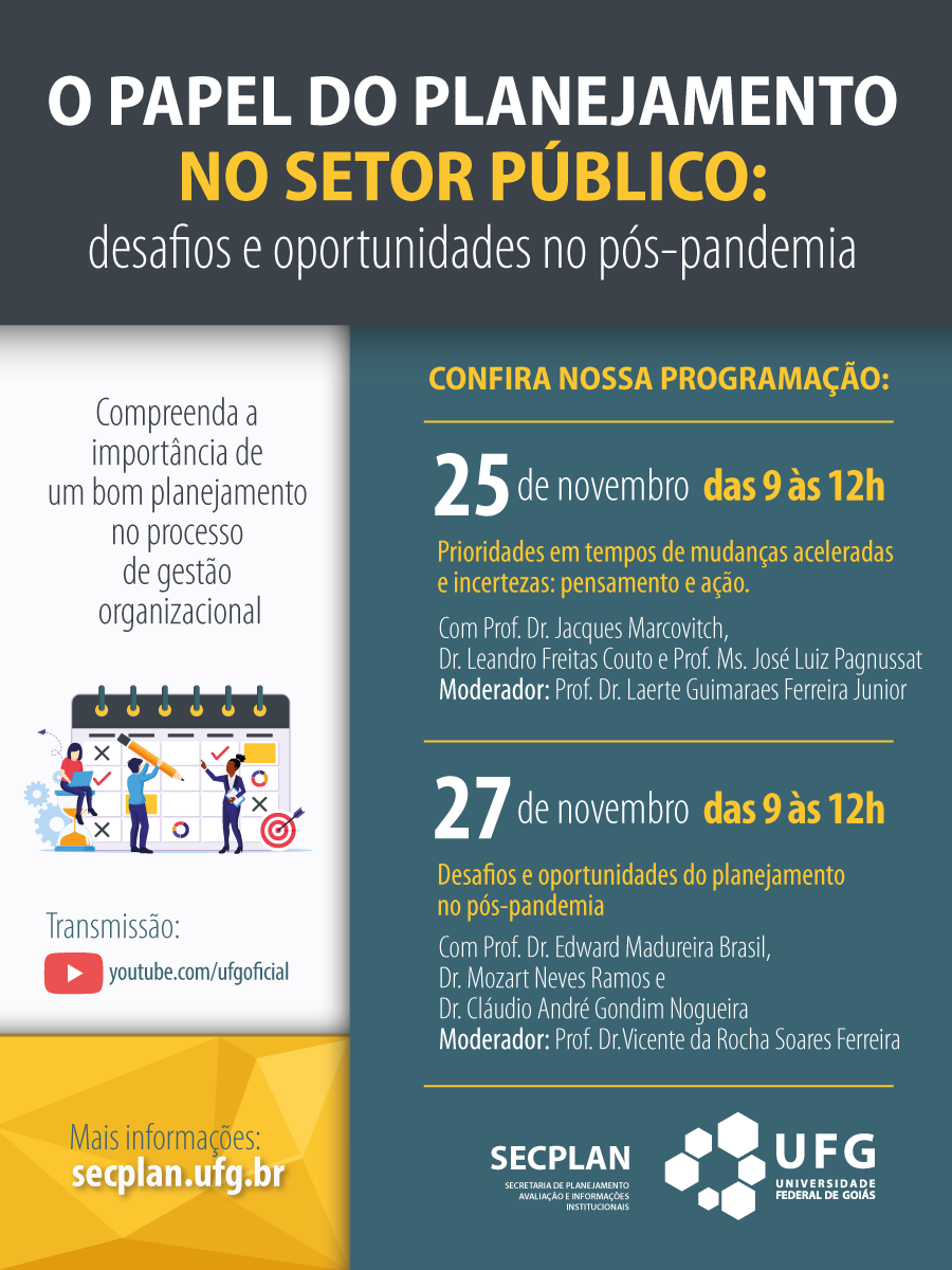 Seminário "O papel do planejamento no setor público" - 2