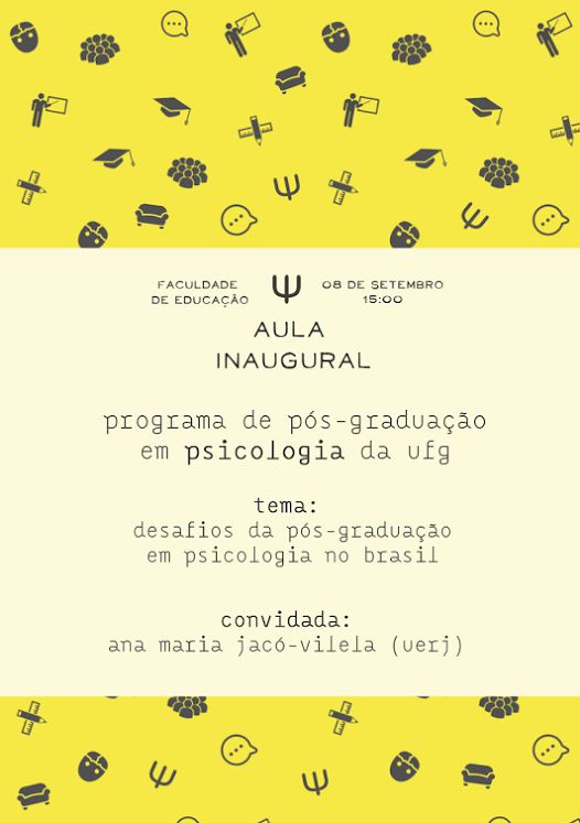 Aula Inaugural - Mestrado em Psicologia 02