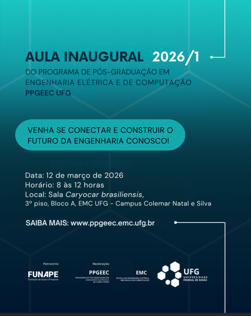 Aula Inaugural PPGEEC UFG – Edição 2026