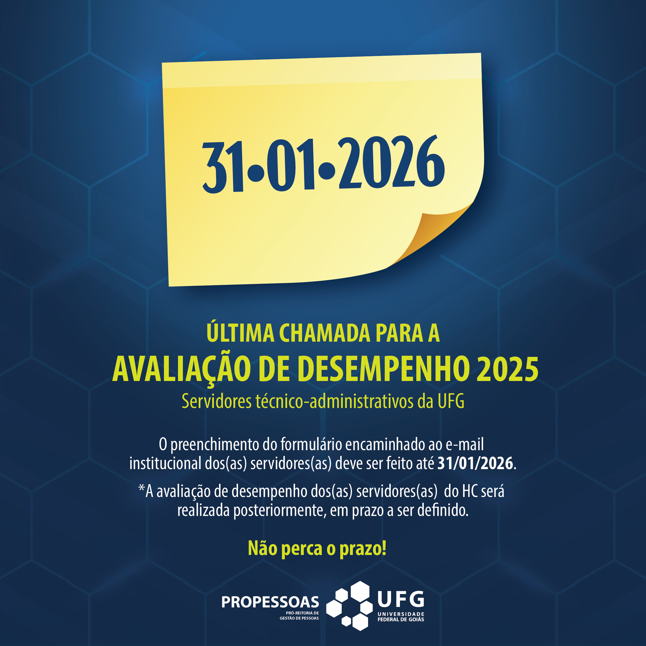 Avaliação de Desempenho - 31-01-26