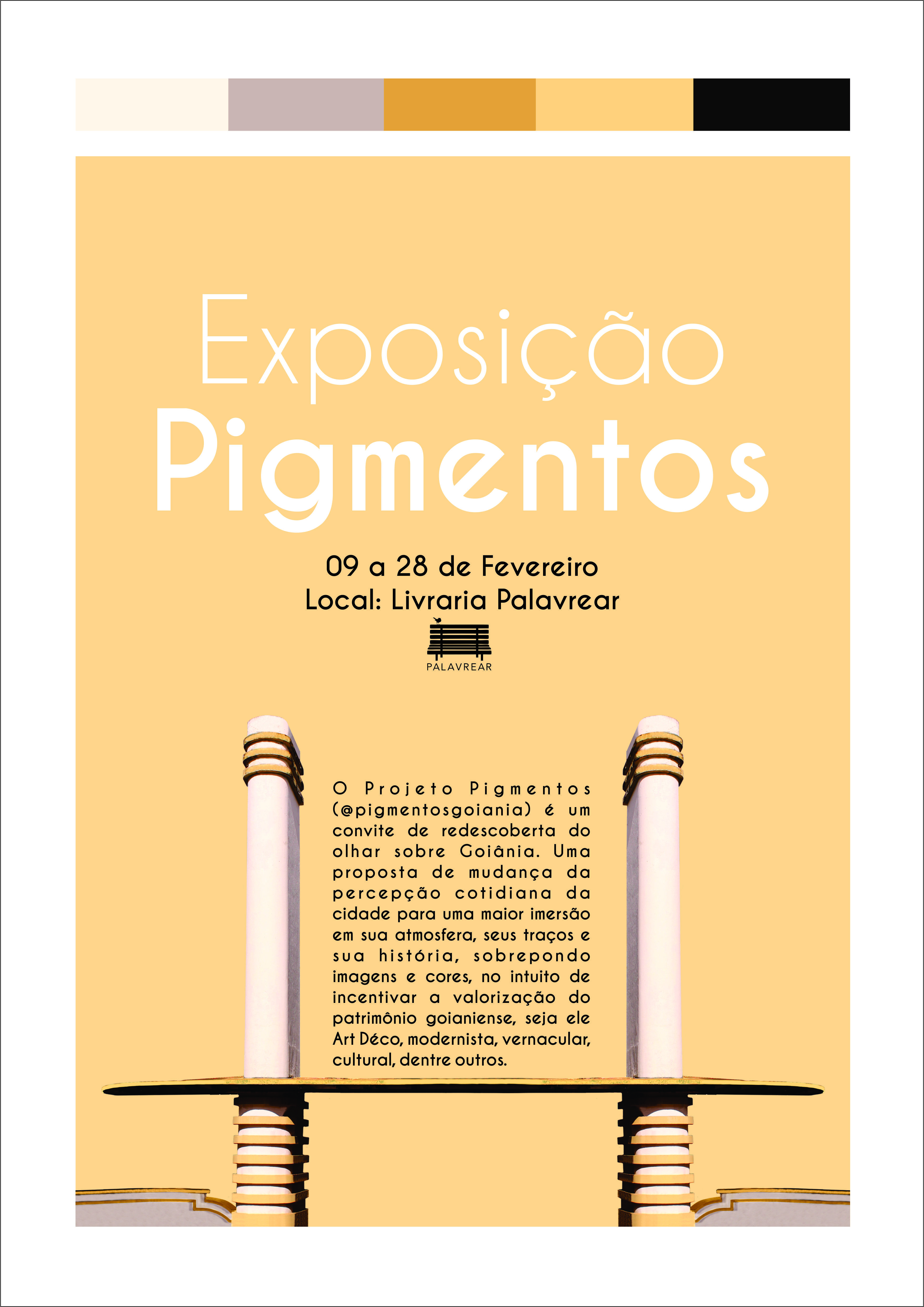 Exposição pigmentos