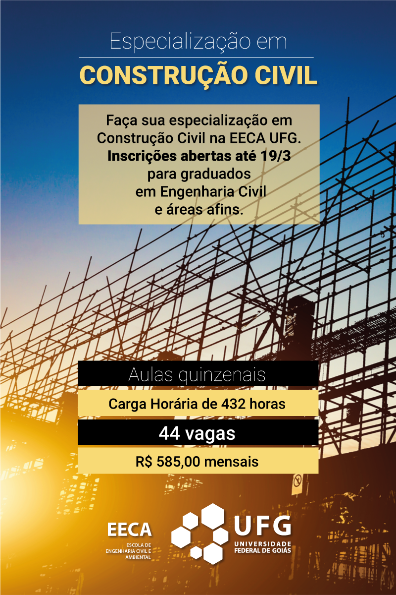 Curso de Especialização de Construção Civil - 2
