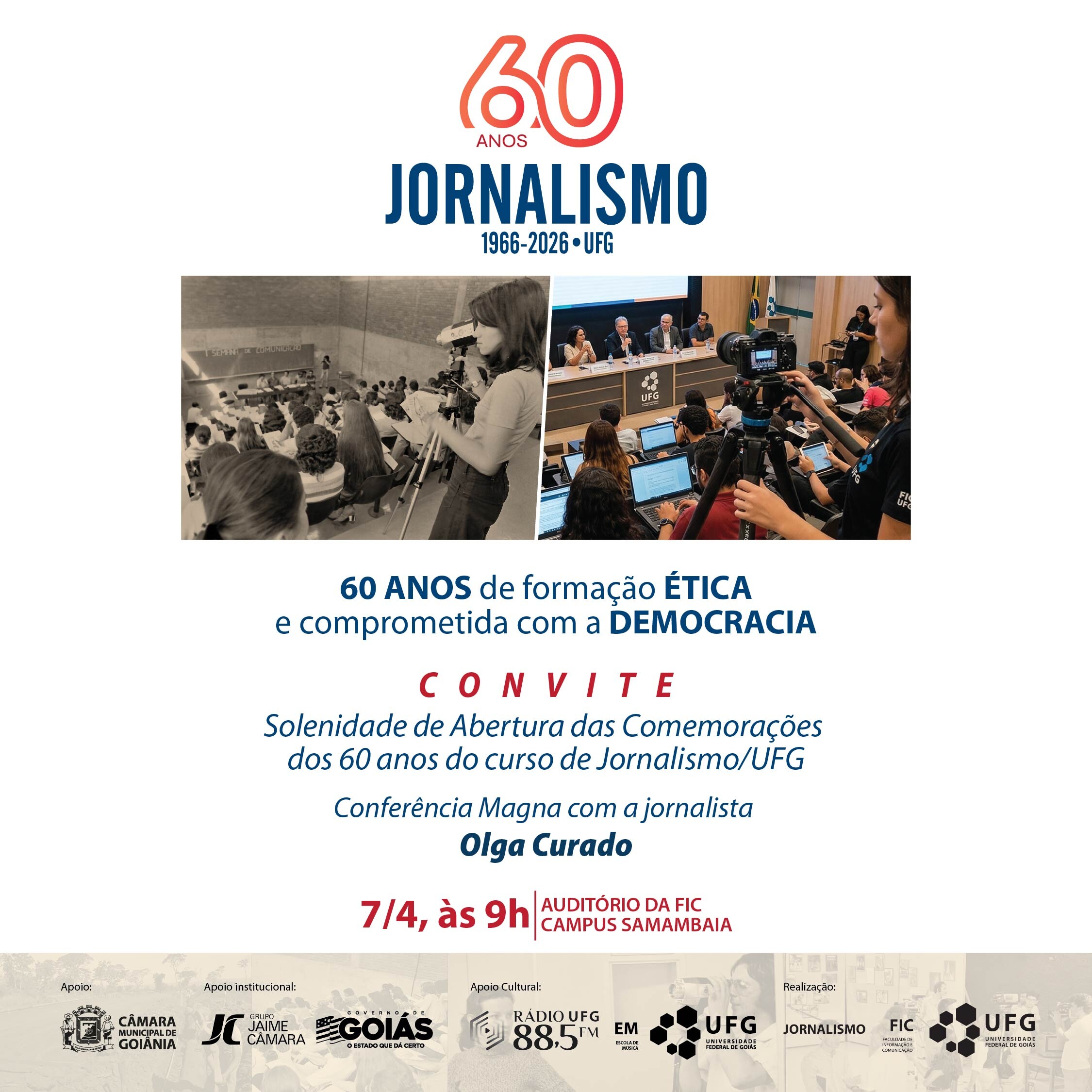 60 anos do curso de Jornalismo
