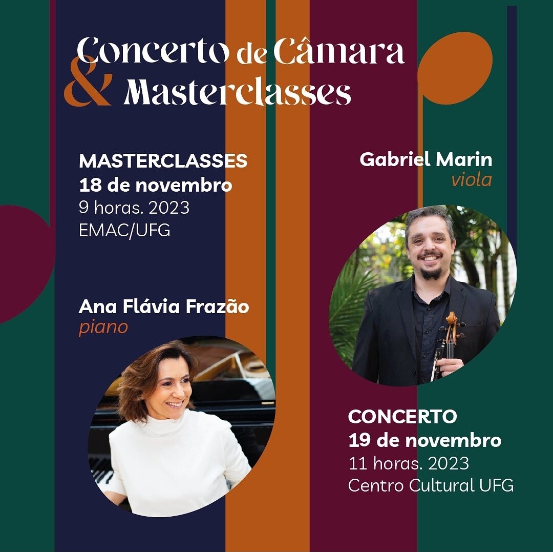 CONCERTOS DE CÂMARA E MASTERCLASS