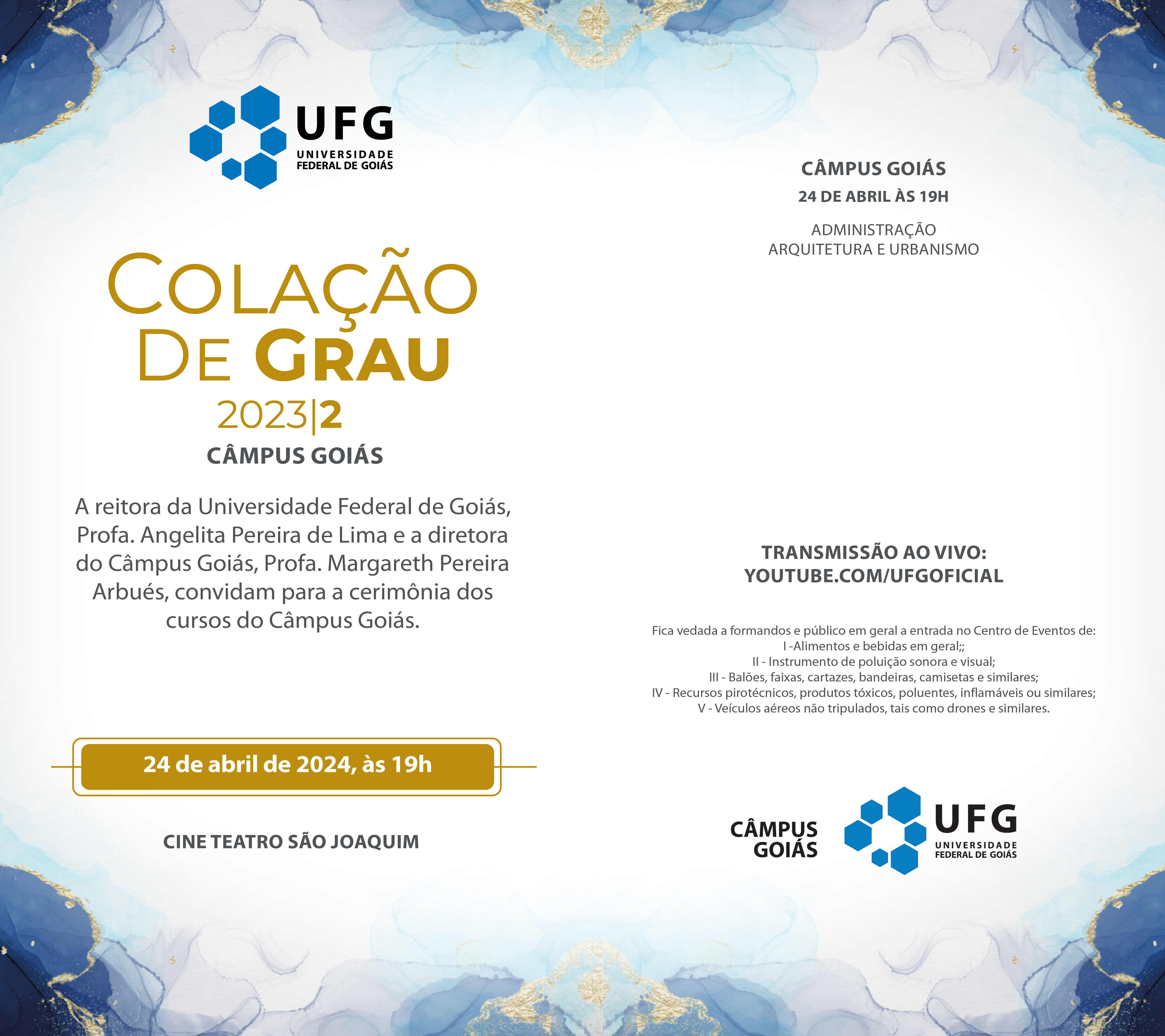 CONVITE ADMINISTRAC¦ºAO E ARQUITETURA2