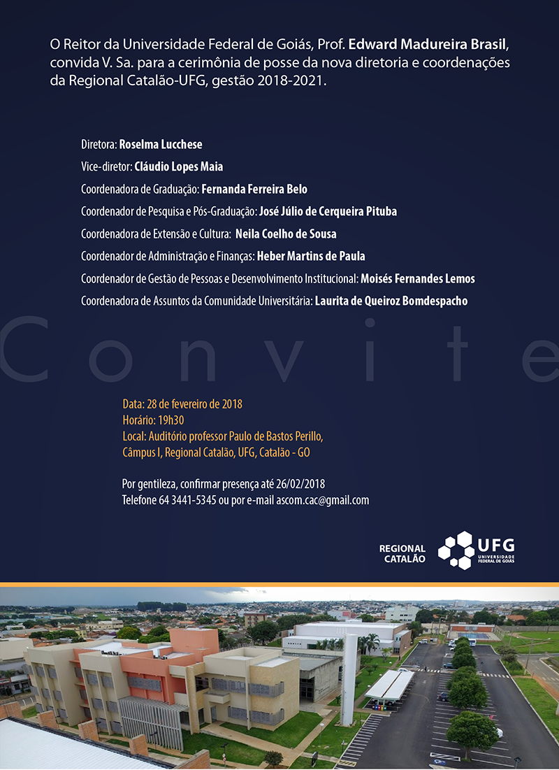 convite nova direção RC