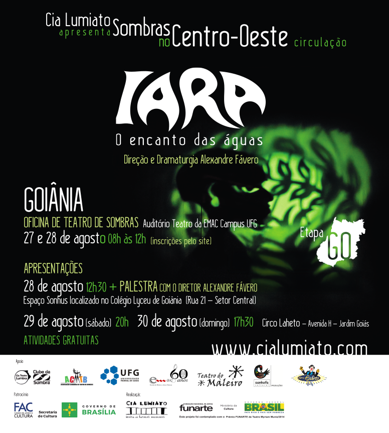 Teatro de sombras chega à Regional Goiania