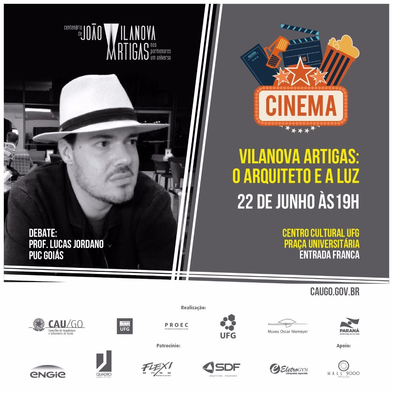 Centro Cultural exibe documentário sobre  Vilanova Artigas