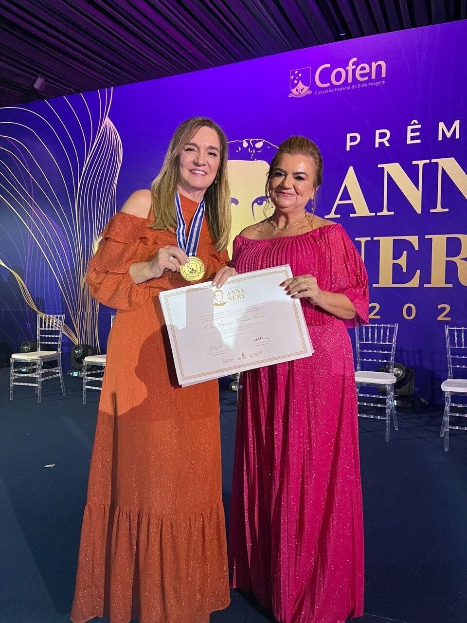 Claci recebe premio anna nery 13-9-22
