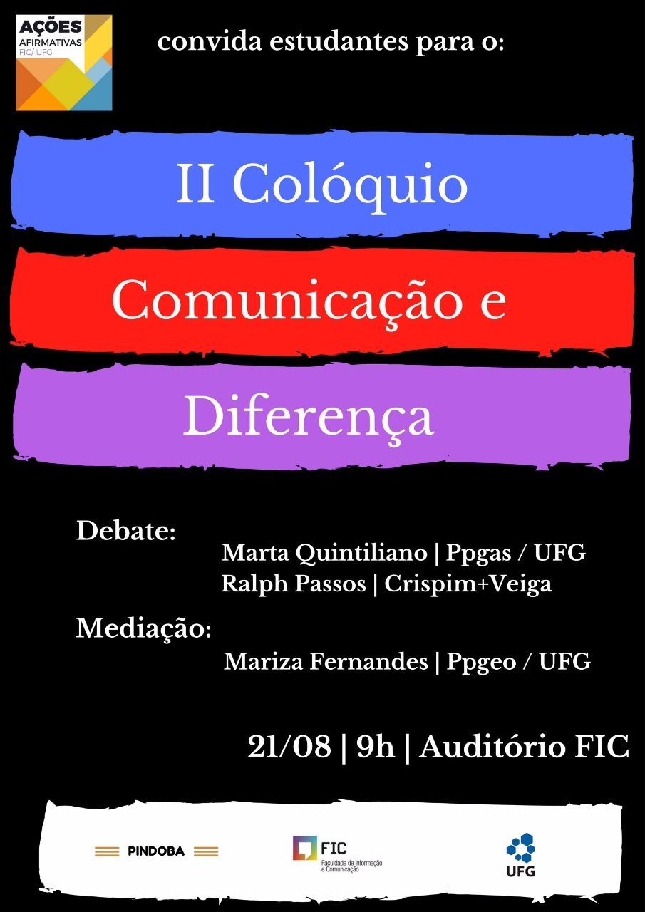 II Segundo Colóquio Comunicação e Diferença
