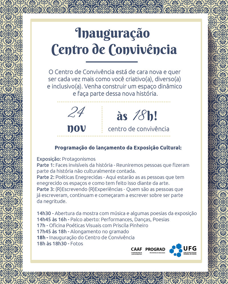 Inauguração do Centro de Convivência