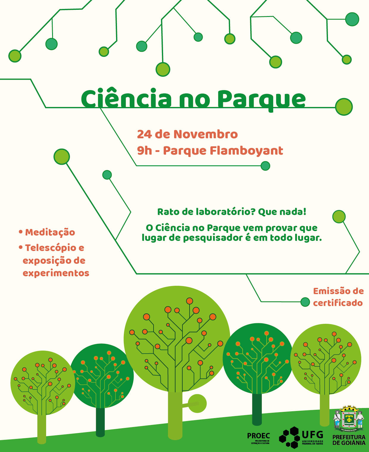 Convite Ciência no Parque