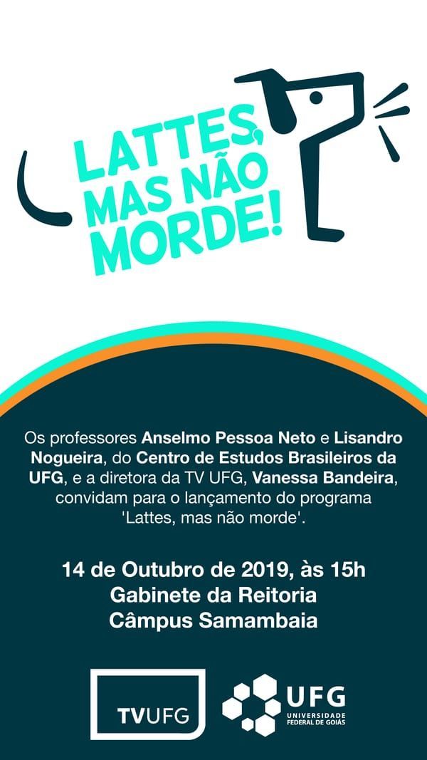 Lattes, mas não morde