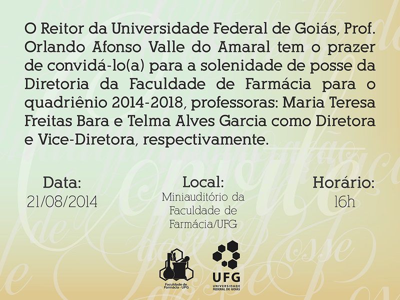 Posse farmácia UFG