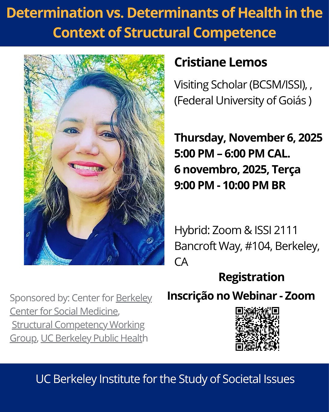 Palestra "Determinação vs. Determinantes da Saúde no Contexto da Competência Estrutural" 2