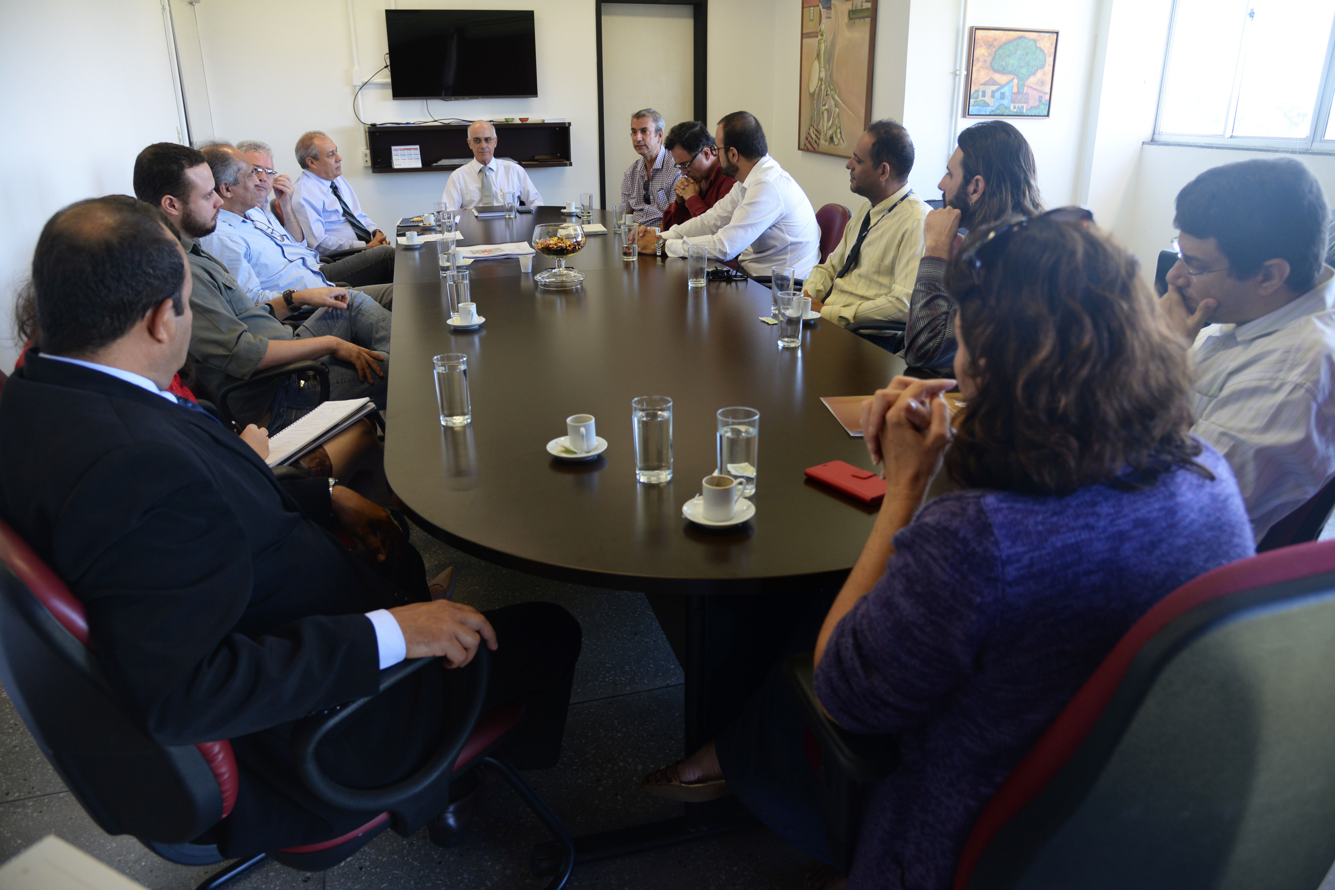 Reunião relatório sobre violência nos câmpus da UFG