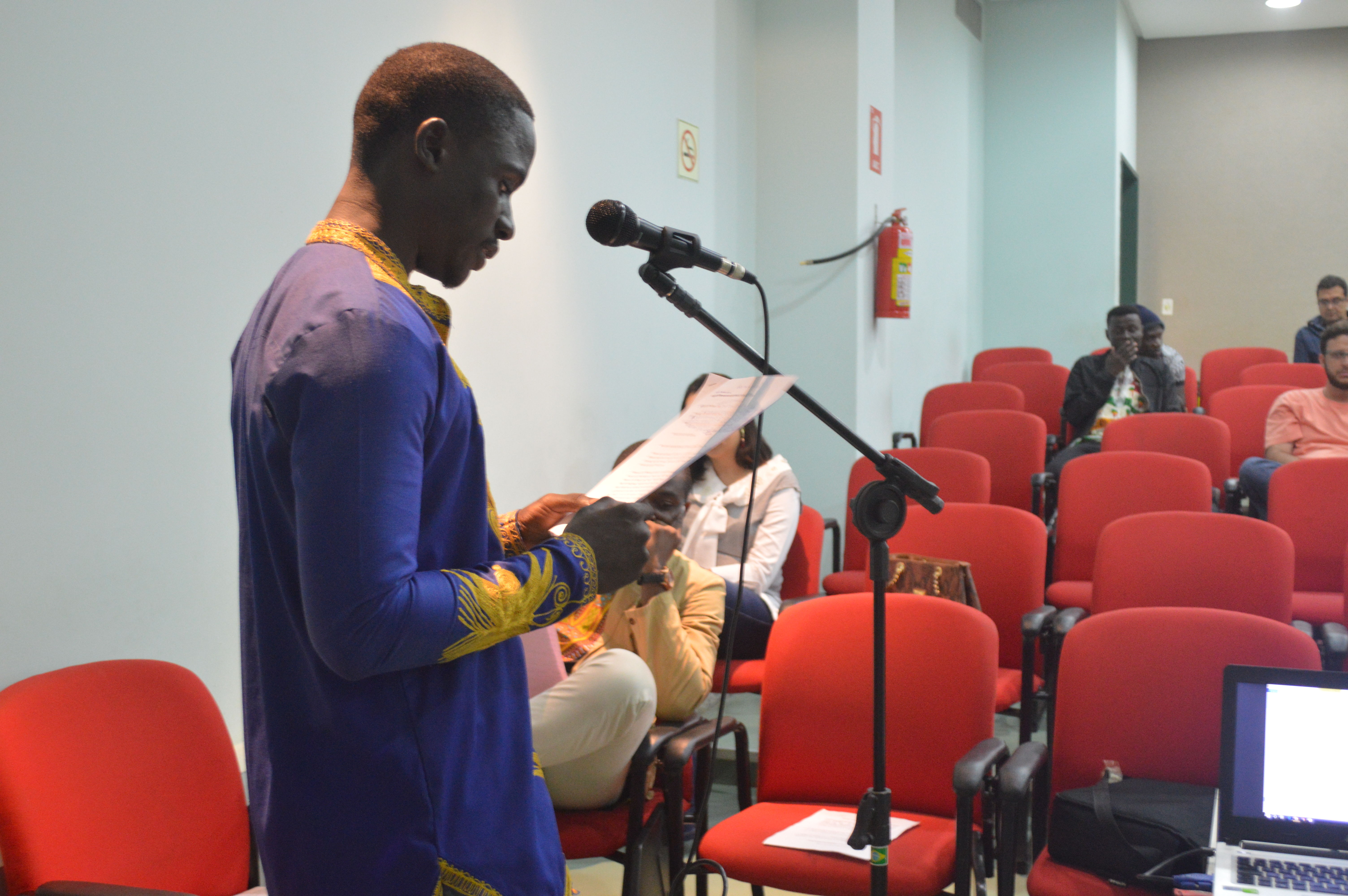 Presidente da comissão organizadora