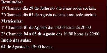  Datas Comunidade Faz Arte