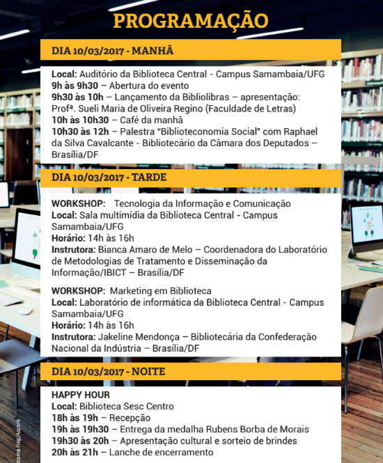  Dia do bibliotecário