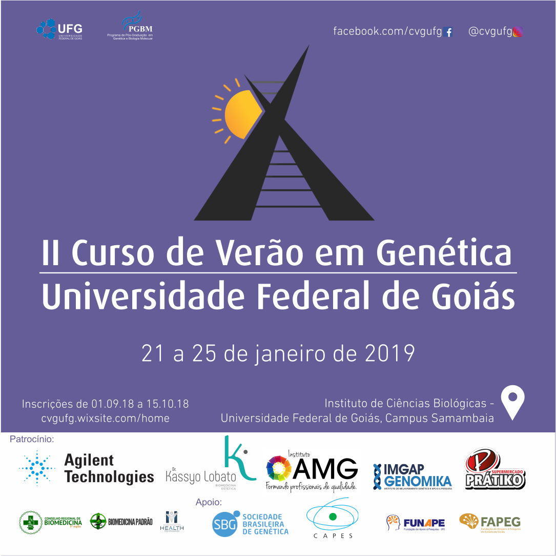 II Curso de Verão em Genética Banner