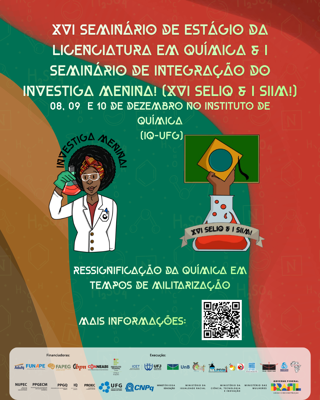 XVI Seminário de Estágio da Licenciatura em Química (XVI SELIQ)