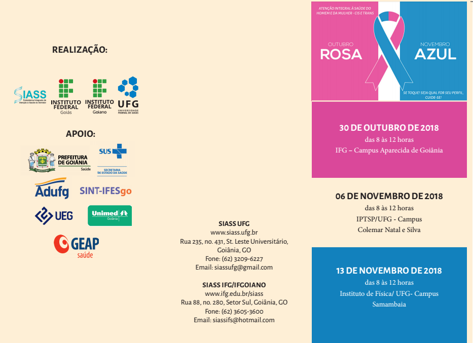 Setembro Rosa Novembro Amarelo Folder 1