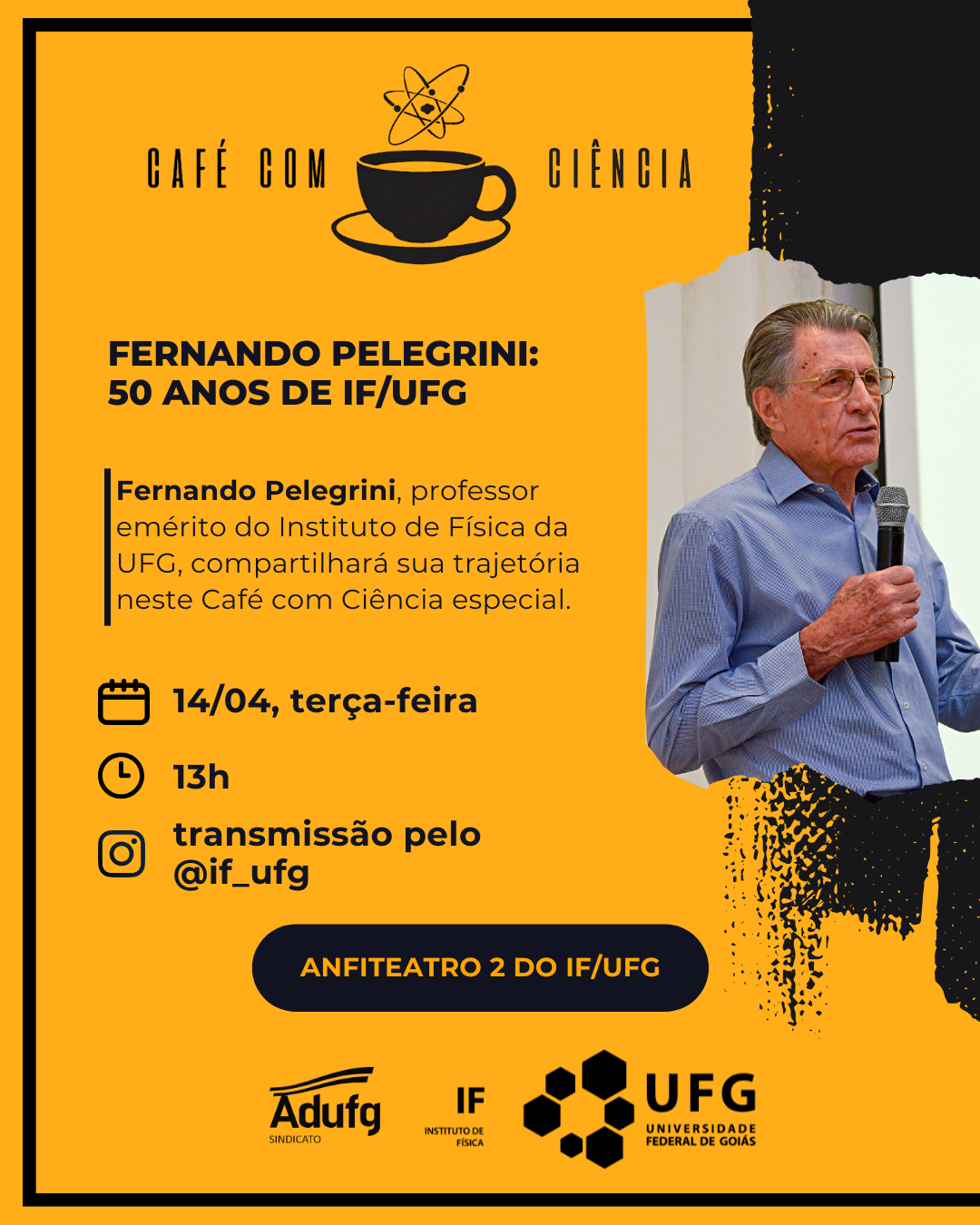 Homenagem aos 50 anos de carreira do Prof. Fernando Pelegrini