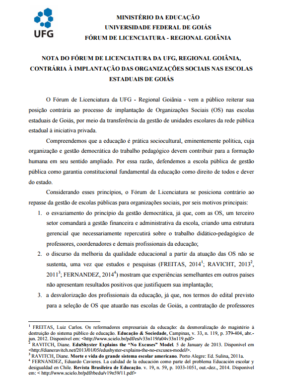 Forum de Licenciatura 01