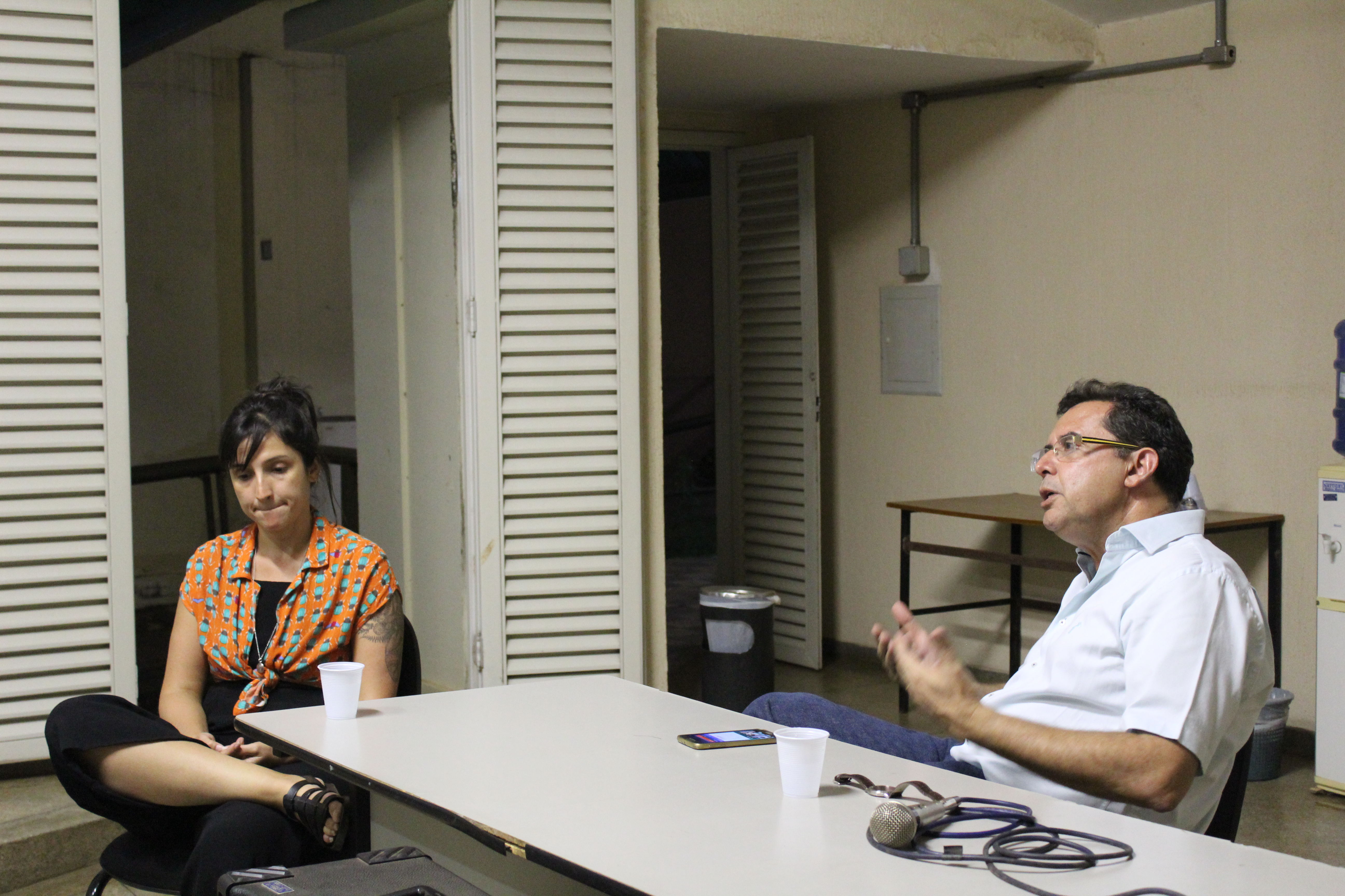 reunião no Museu Antropológico