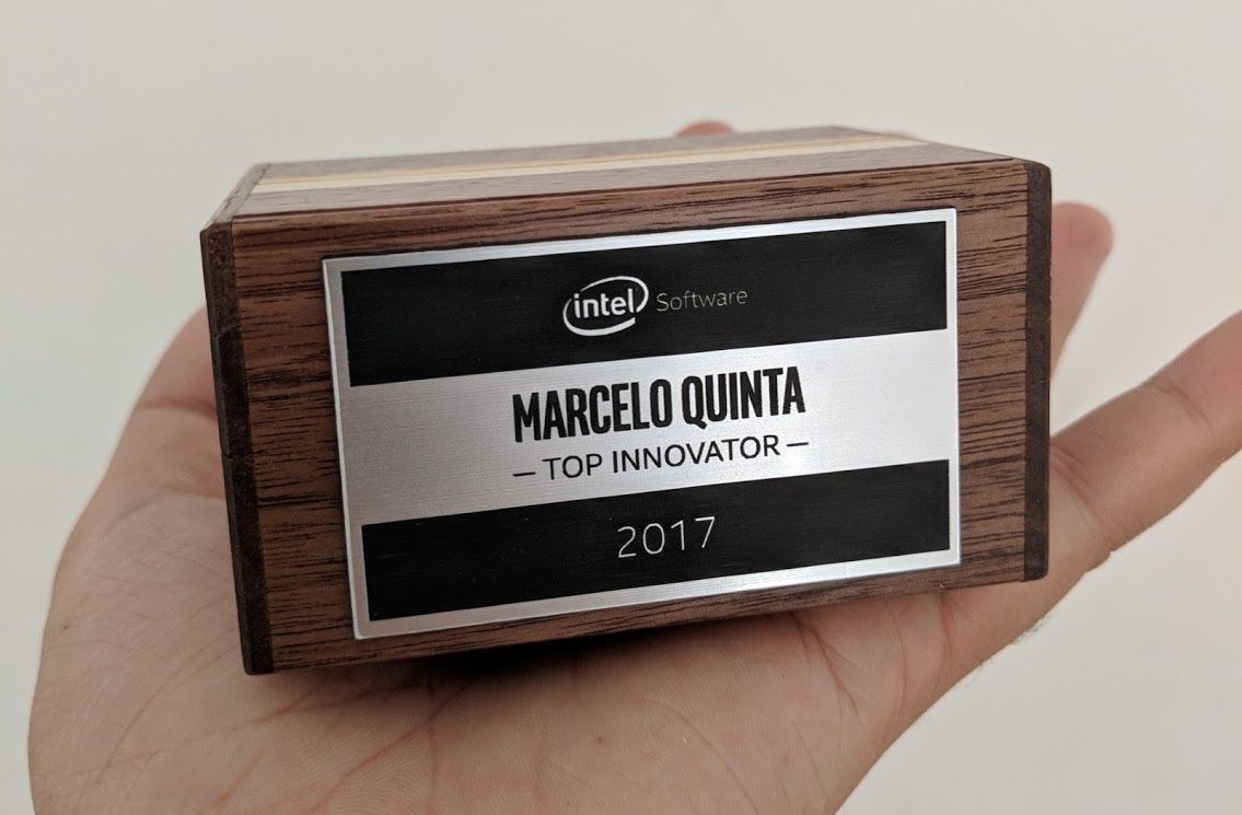 prêmio marcelo quinta intel