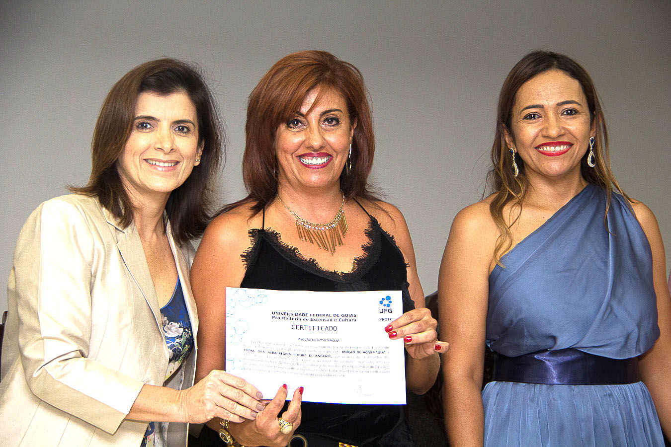 Professoras Sílzia,  Vera Regina e Bartira