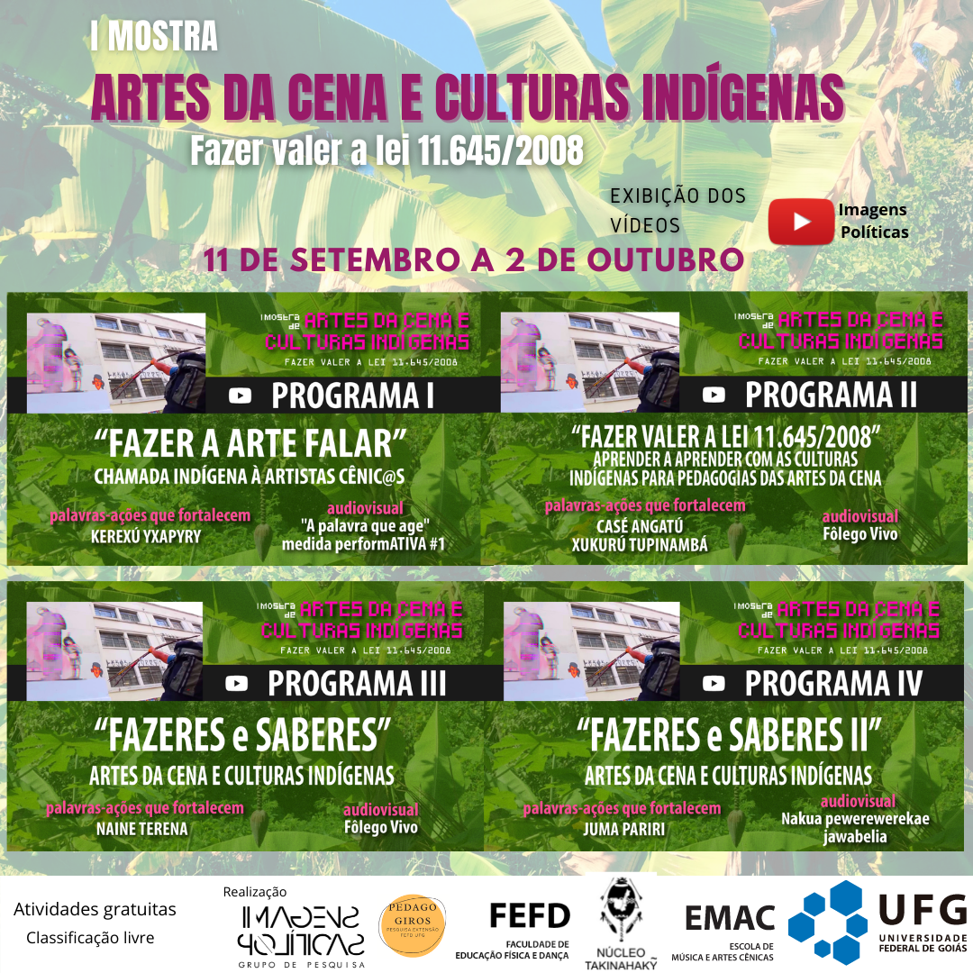 I Mostra - Artes da cena e culturas indígenas (2)