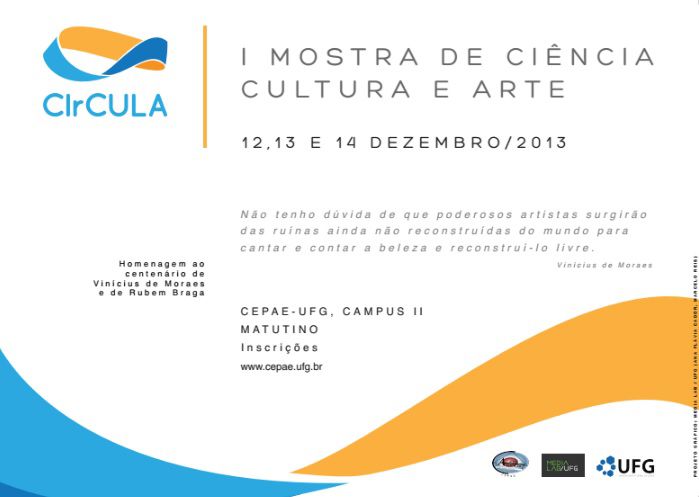 I Mostra de Ciência Cultura e Arte