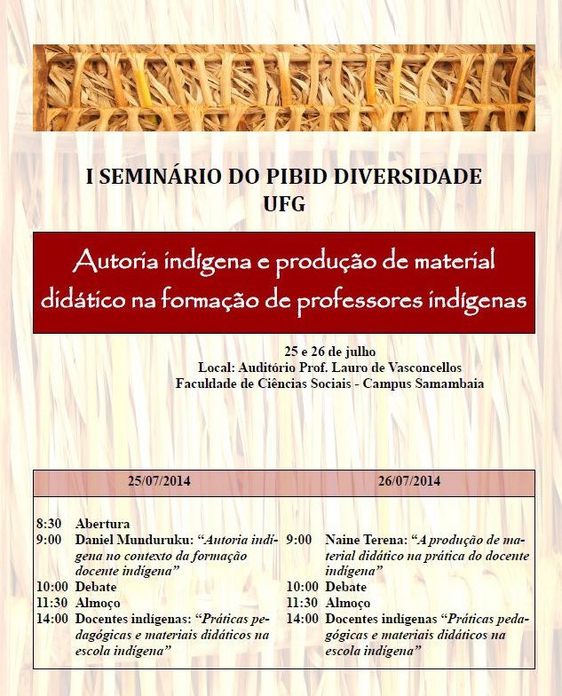  I Seminário PIBID Diversidade 02