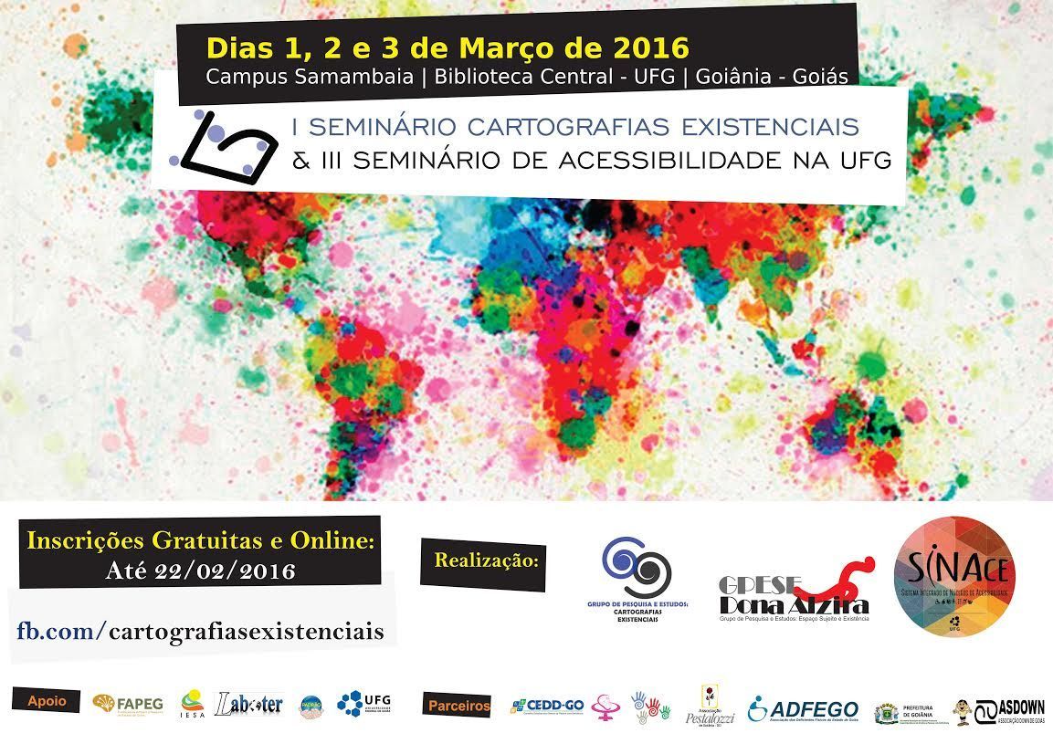  I Seminário de Cartografia e Acessibilidade