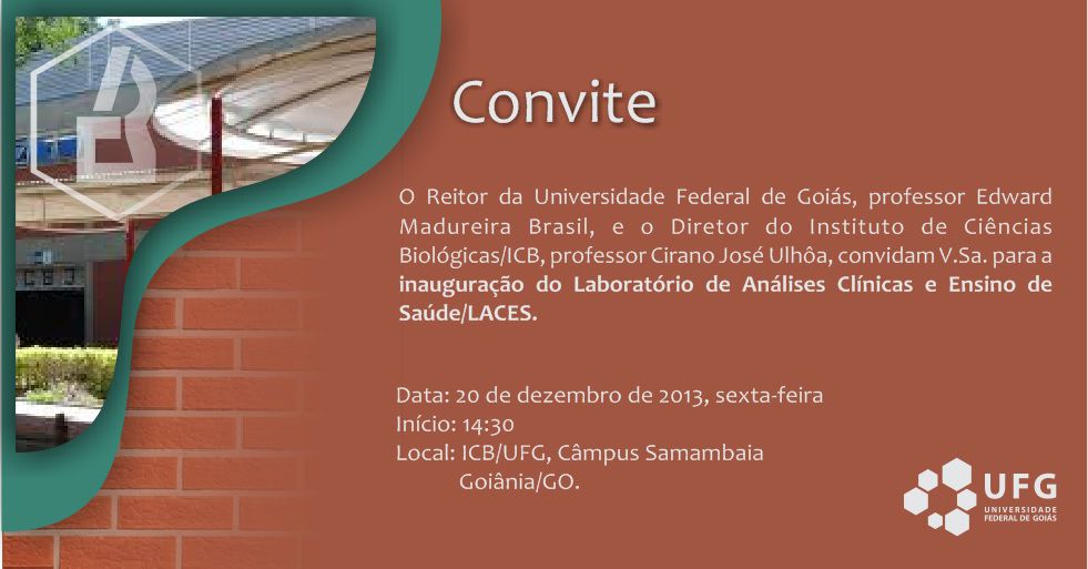 Inauguração Laces UFG