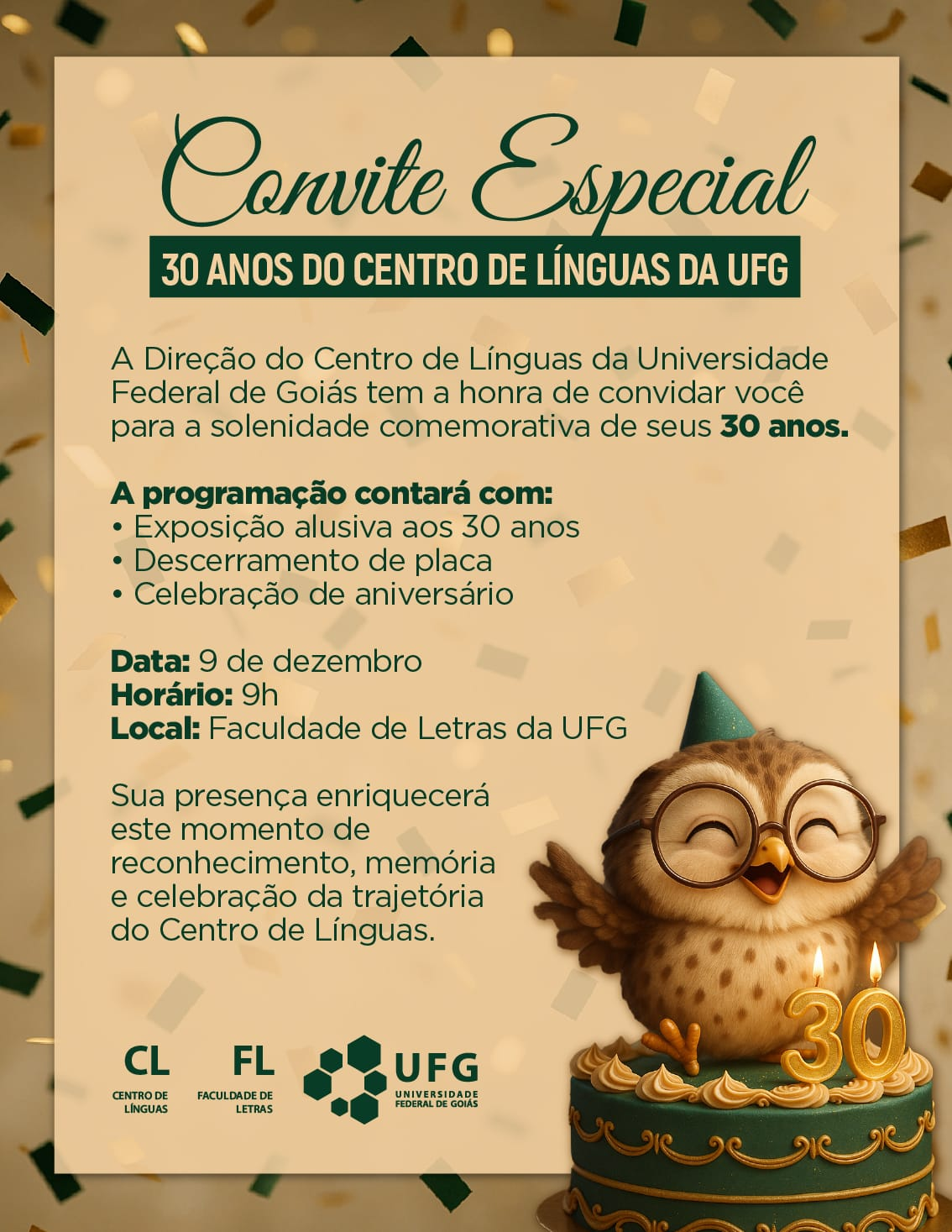 Inauguração da nova sede do CL e comemoração dos seus 30 anos