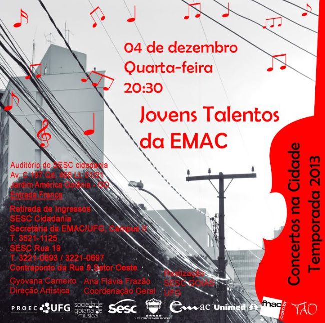 Jovens talentos da EMAC