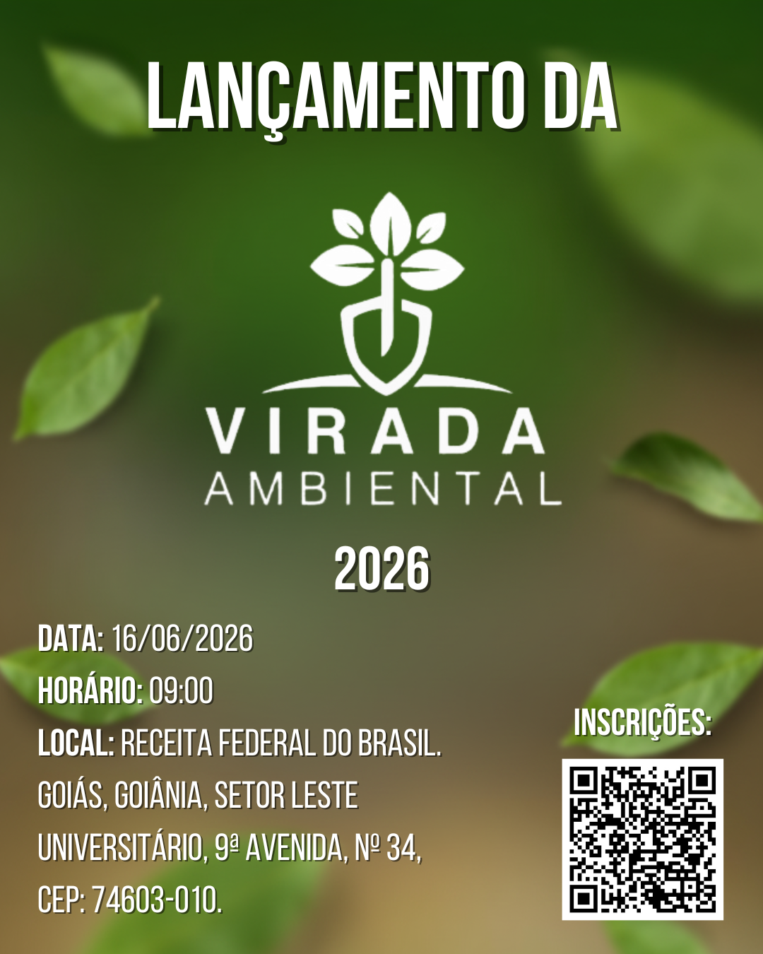  lançamento do Projeto de Extensão Virada Ambiental