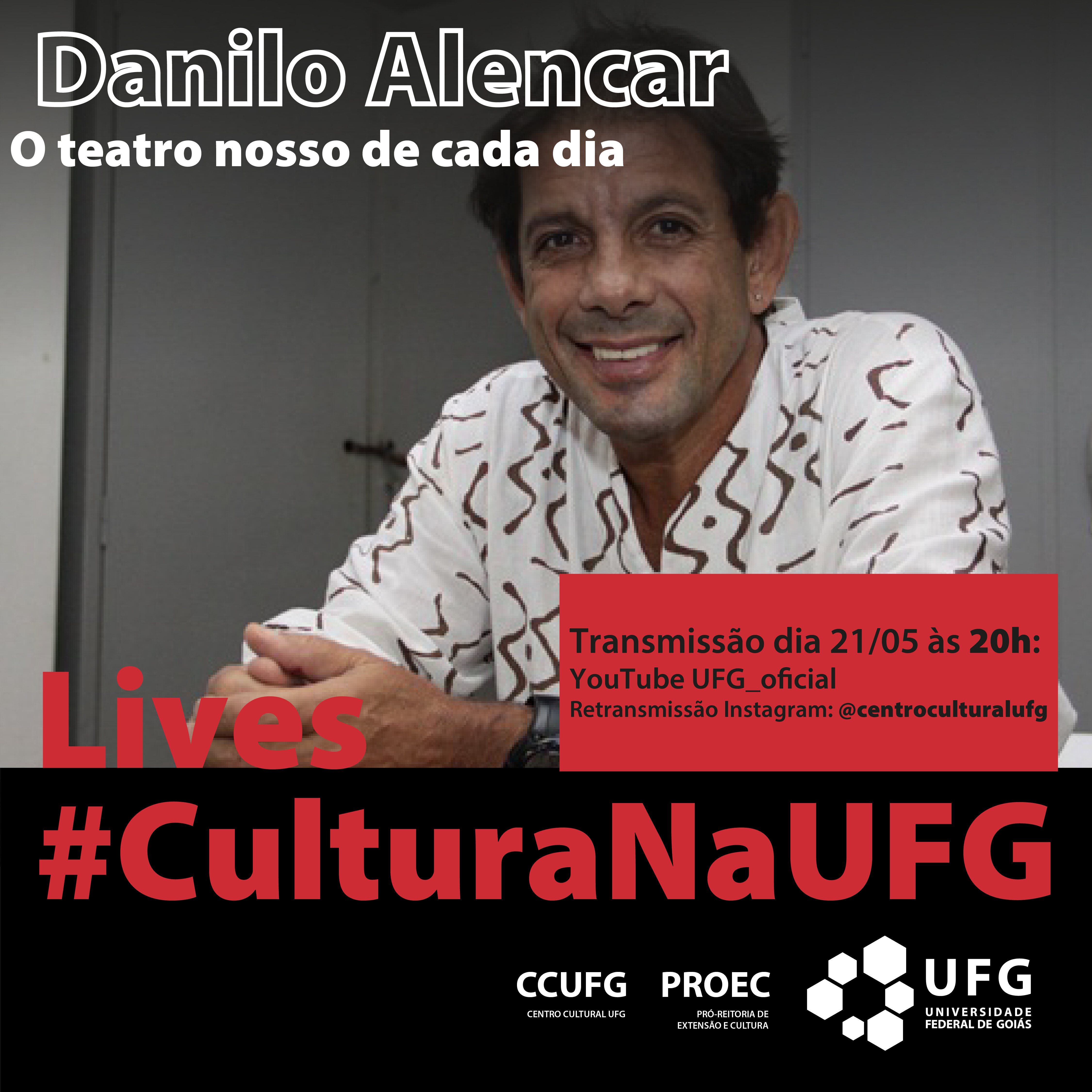 Lives cultura na UFG