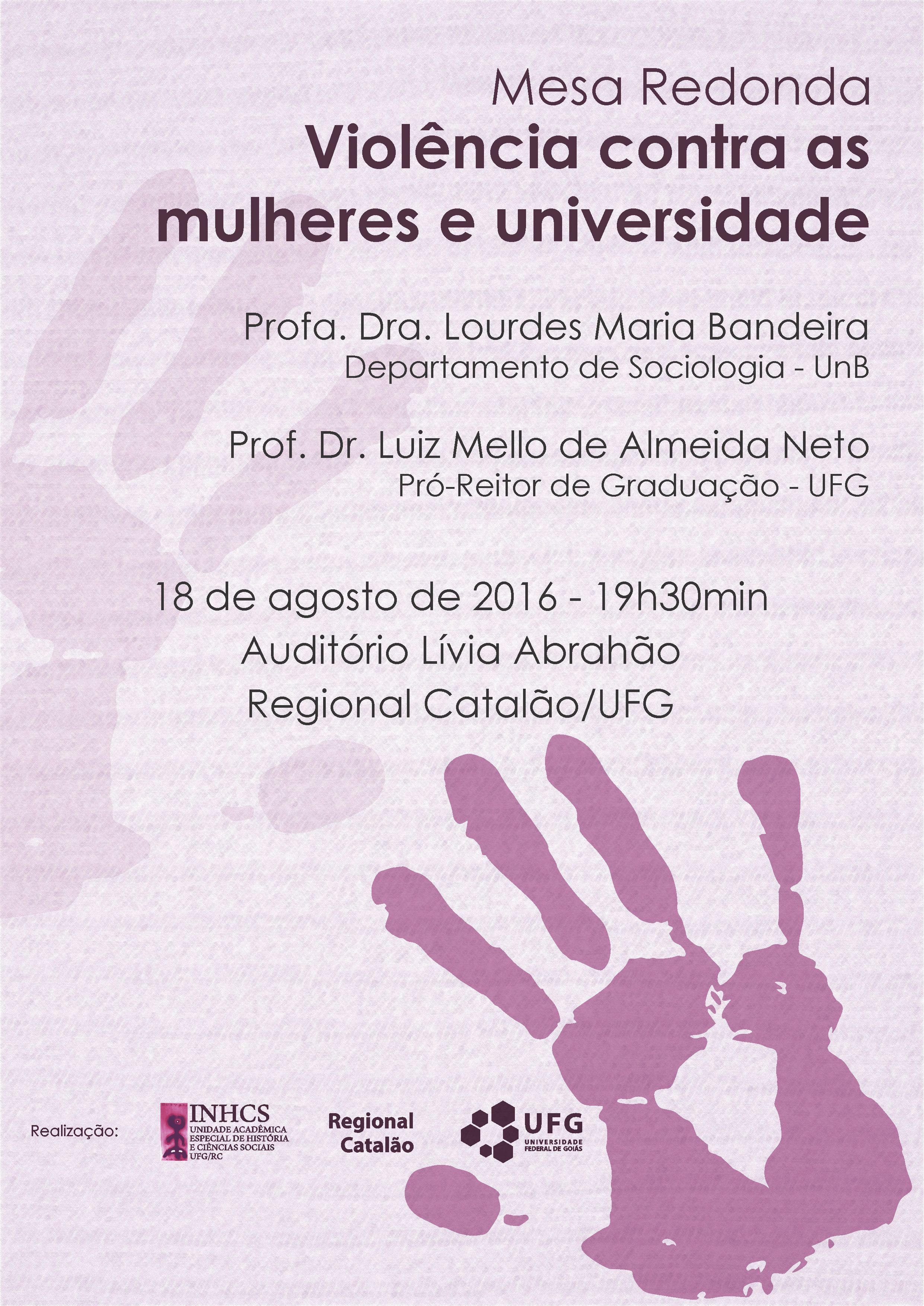 Mesa Redonda Violência contra as mulheres e universidade 02