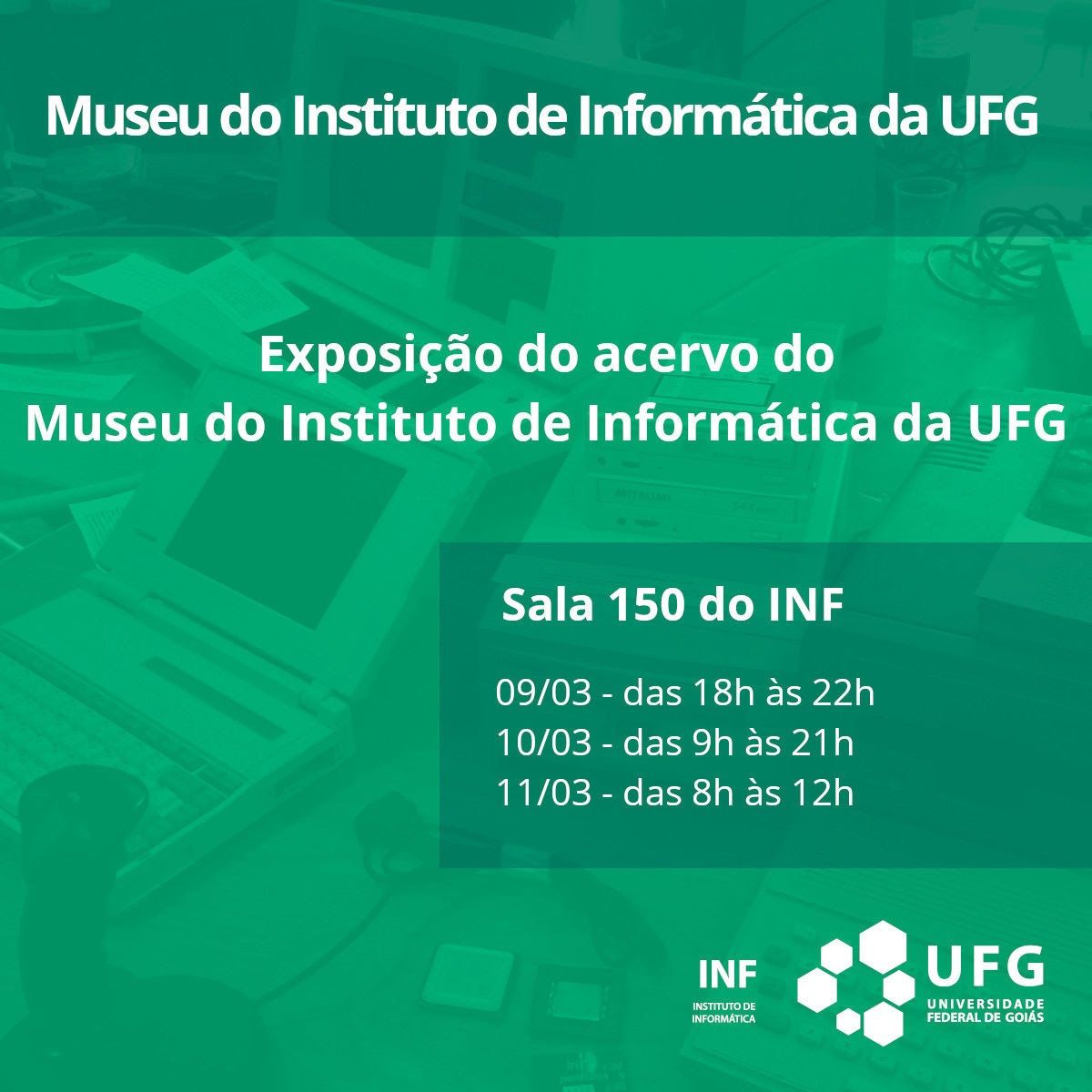 Exposição Museu INF UFG 2