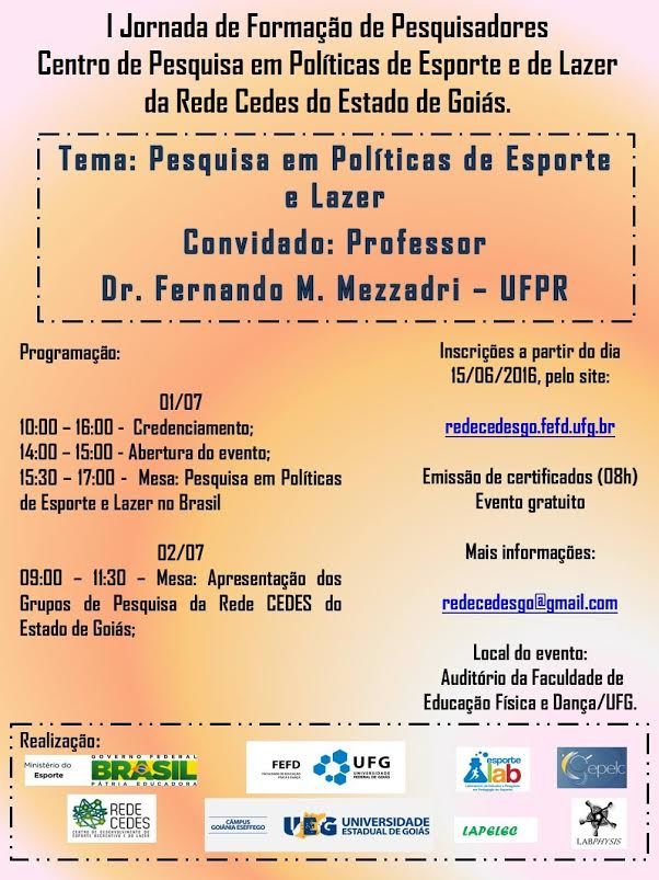 Pesquisa em política de Esporte e Lazer