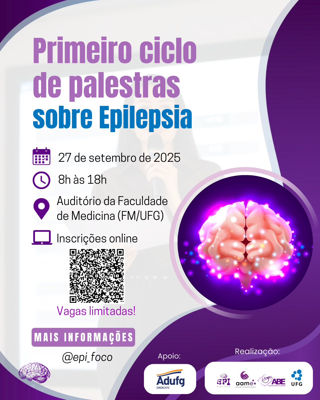 Projeto de Extensão Epilepsia em Foco do ICB/UFG