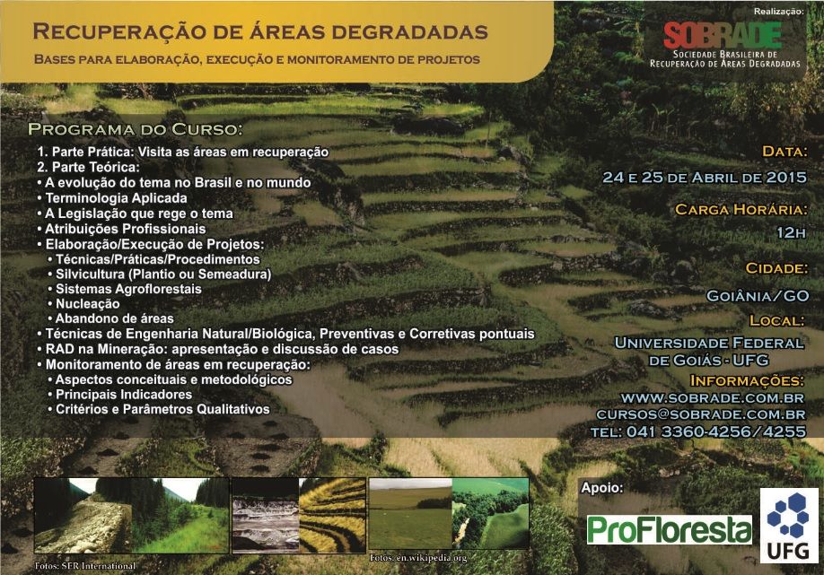 Recuperação de áres degradadas 01