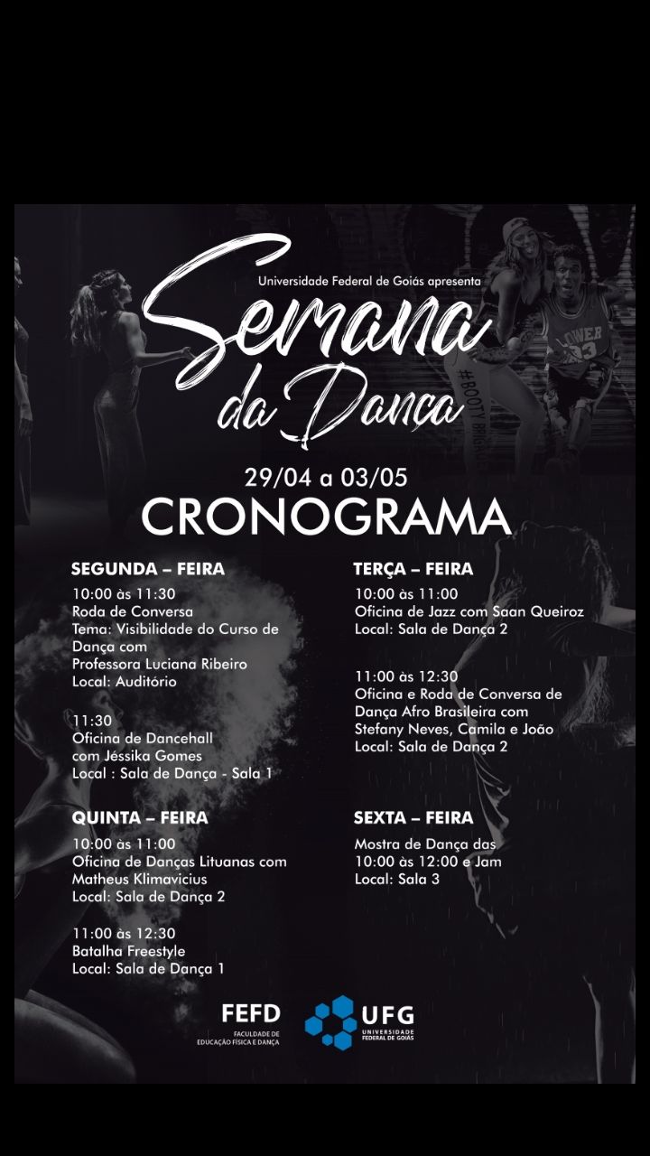  Semana da Dança da UFG 2