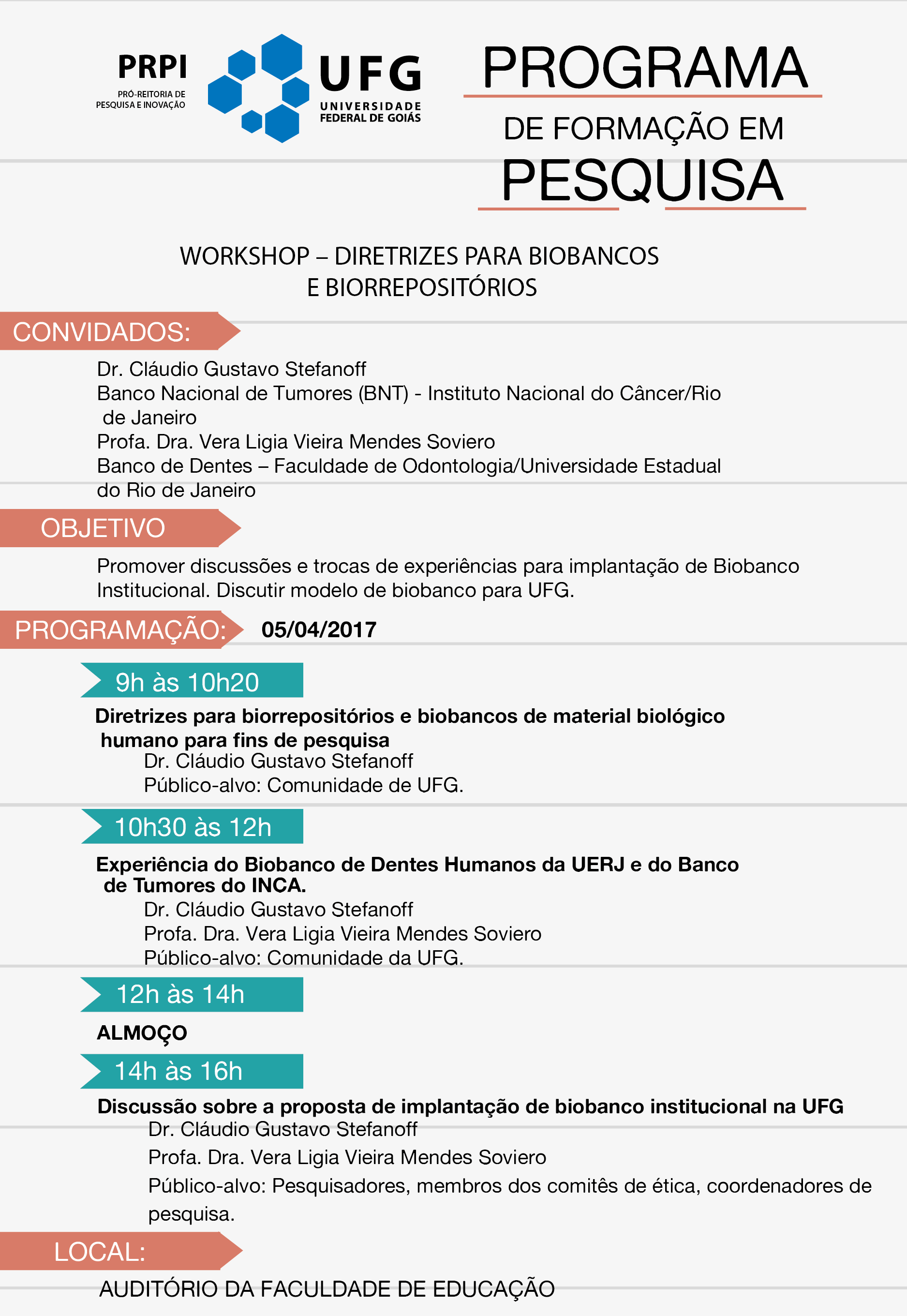 Programa de Formação em Pesquisa