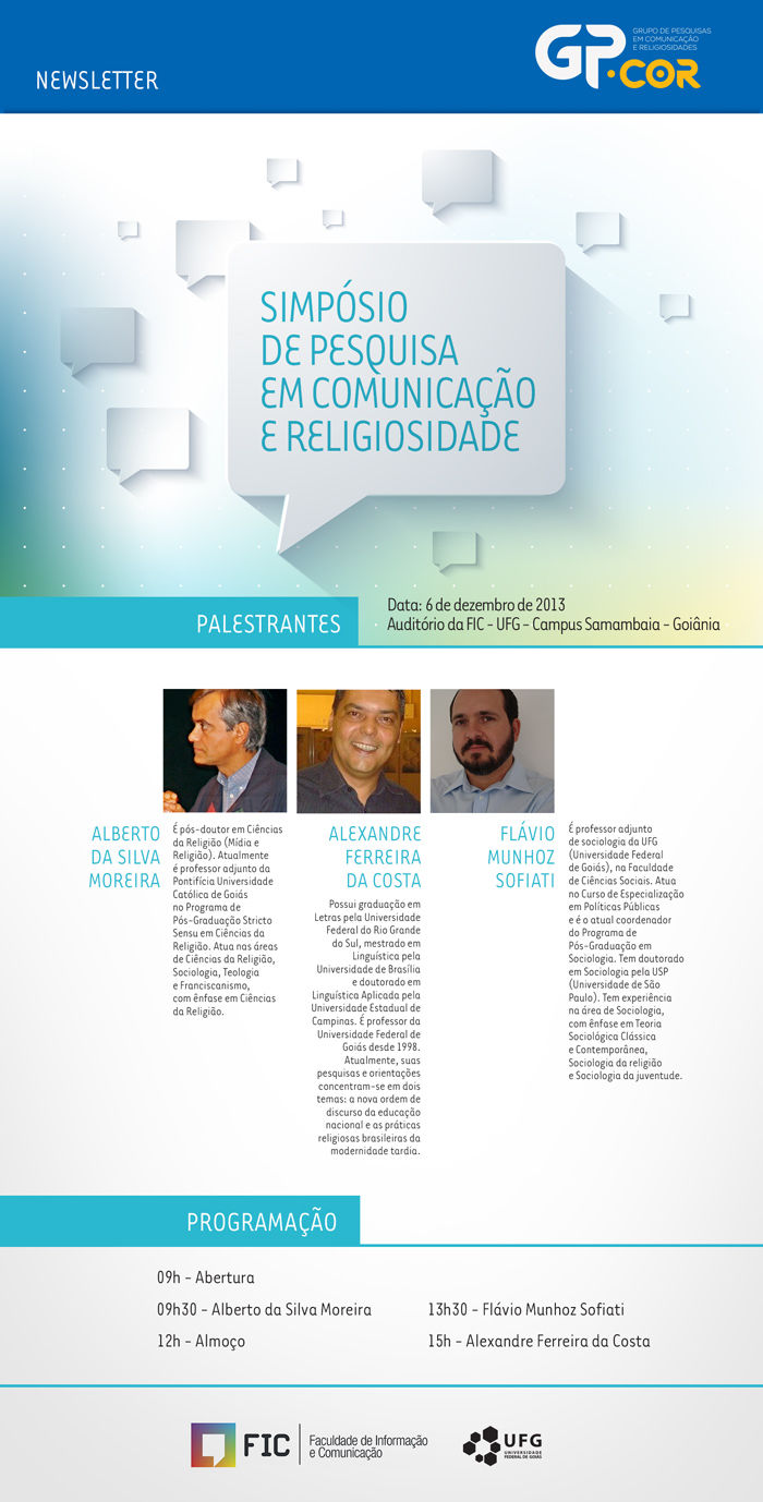 Seminário de pesquisa em comunicação e religiosidade